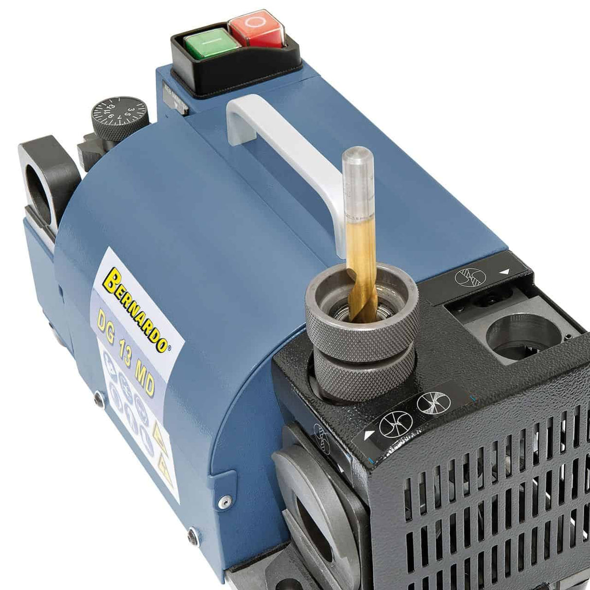 Bernardo DG 13 MD Drill Bit Sharpener – 230V with thinning device