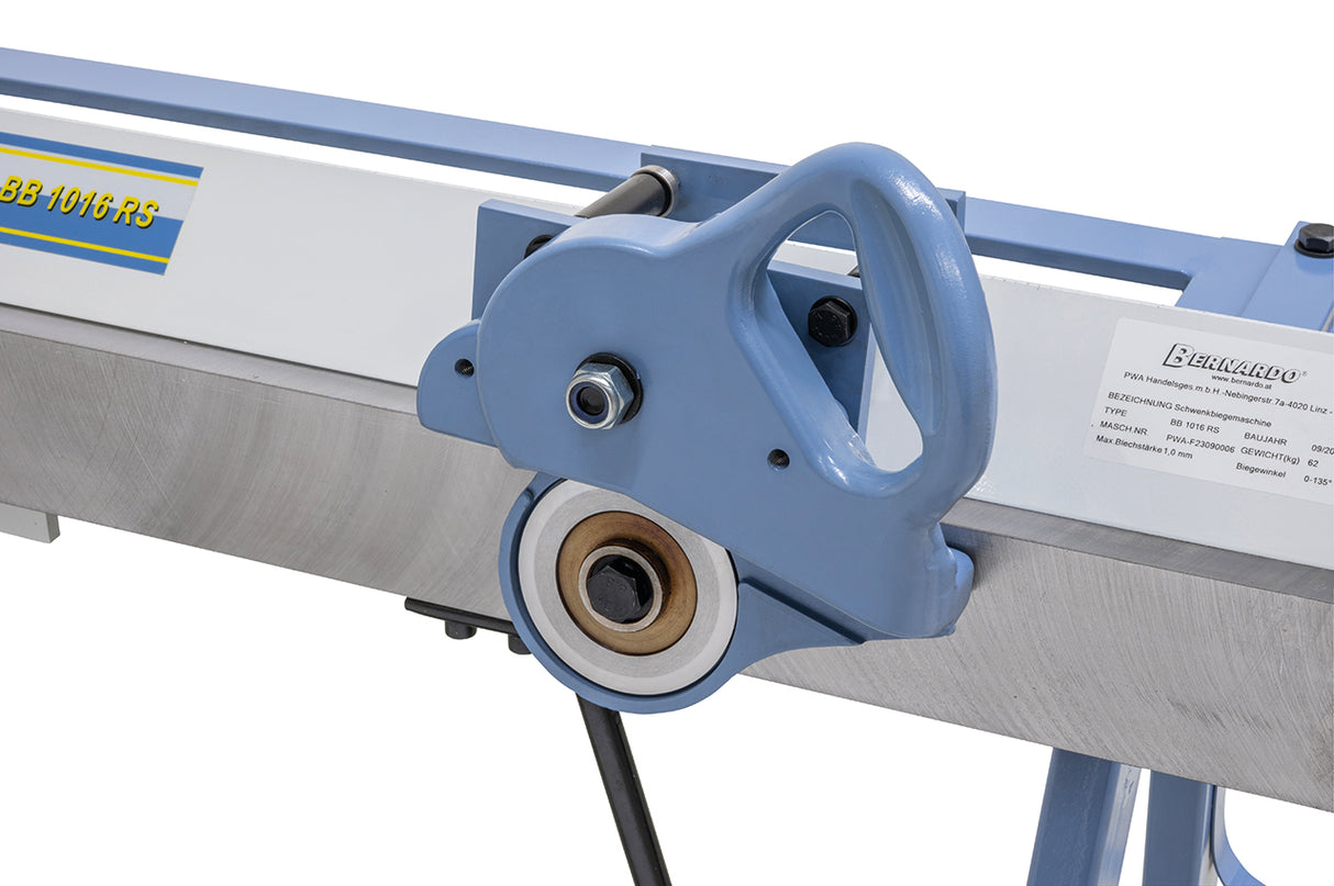 Bernardo 1016 RS Sheet Metal Folding Machine with Rollers