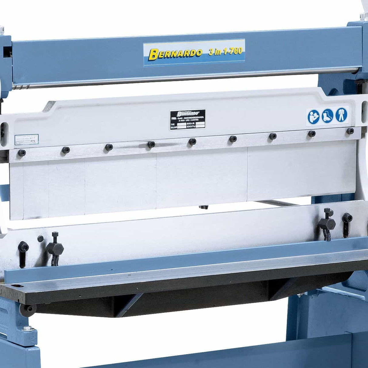 Bernardo sheet metal shear and bending machine 3-in-1 shear and bending machine
