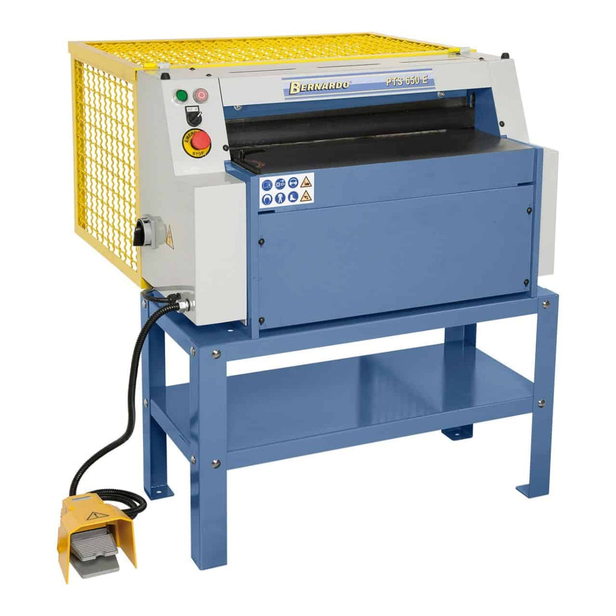 Motorized guillotine shear Bernardo PTS 650 E – 650 mm, 1.25 mm sheet metal, 400V