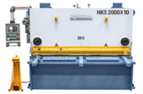 Hydraulic guillotine shear Bernardo HKS 2000 x 10 – 10 mm sheet, 2000 mm cut