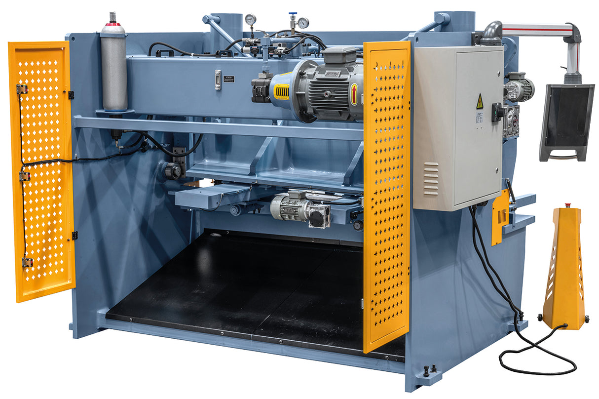 Hydraulic guillotine shear Bernardo HKS 2000 x 10 – 10 mm sheet, 2000 mm cut