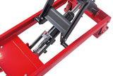 Bernardo BS 350 D manual hydraulic lift table – capacity 350 kg, height 355-1300 mm, table 910 × 500 mm, weight 98 kg