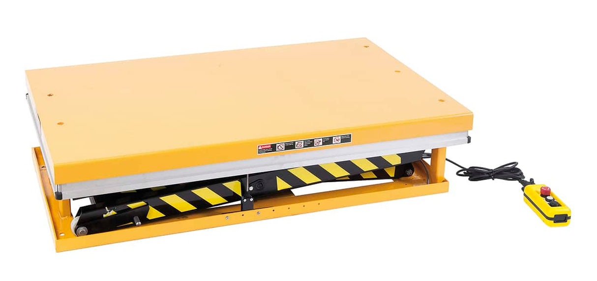 Stationary double platform lifting table SSHT 1000 D