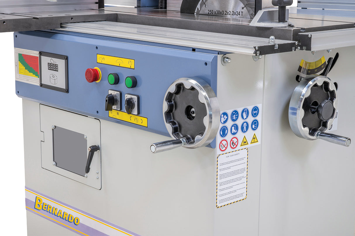Bernardo FK 250 R 400V combined woodworking machine with spindle moulder