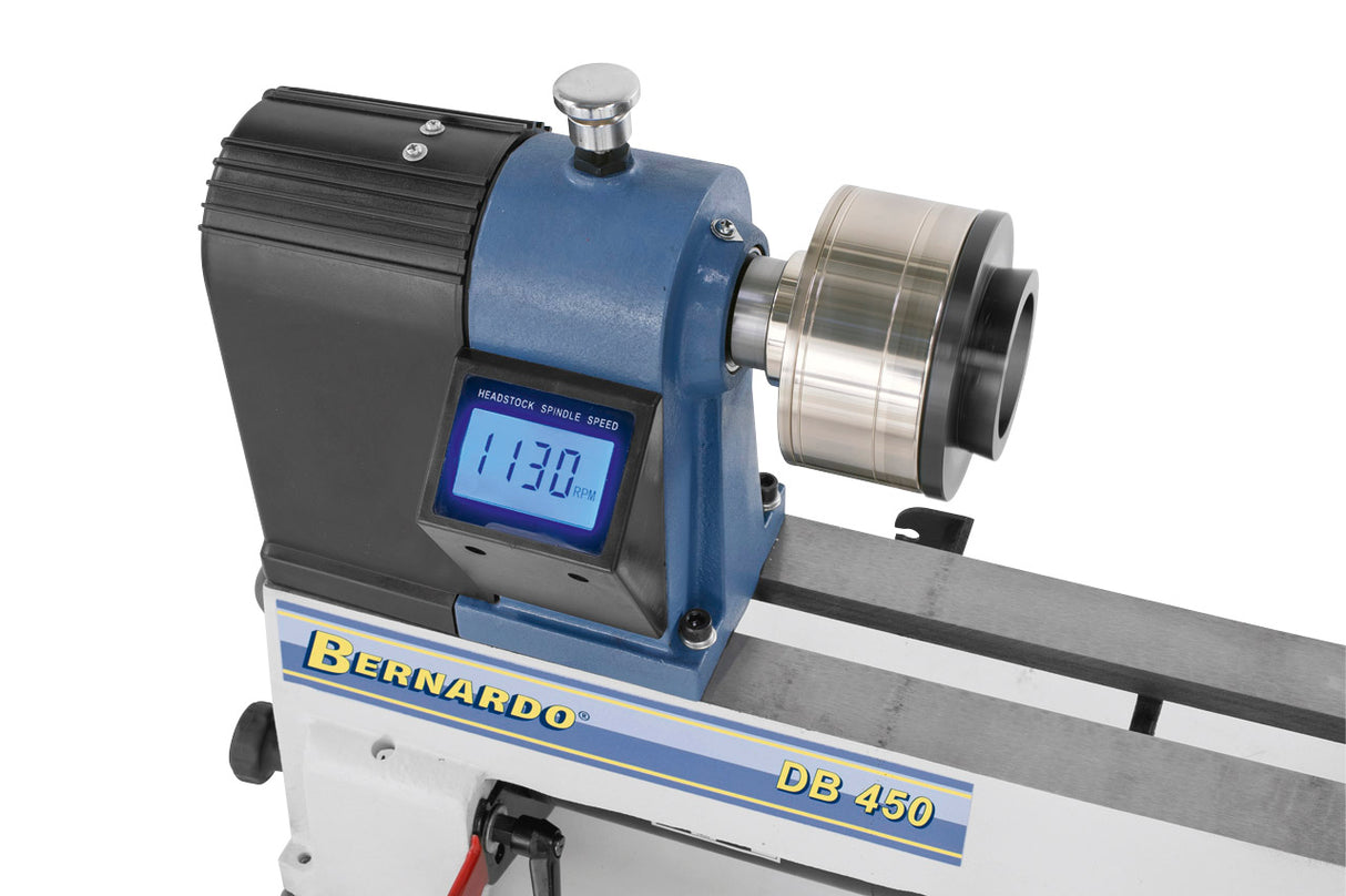 Bernardo Wood Lathe DB 450 230V + M33 Self-Centering Chucks