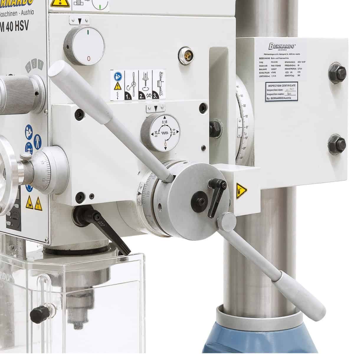 Bernardo Drill and Mill Machine FM 40 HSV