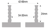 Bernardo Lathe Chuck Corrugated Jaws for Chuck M70