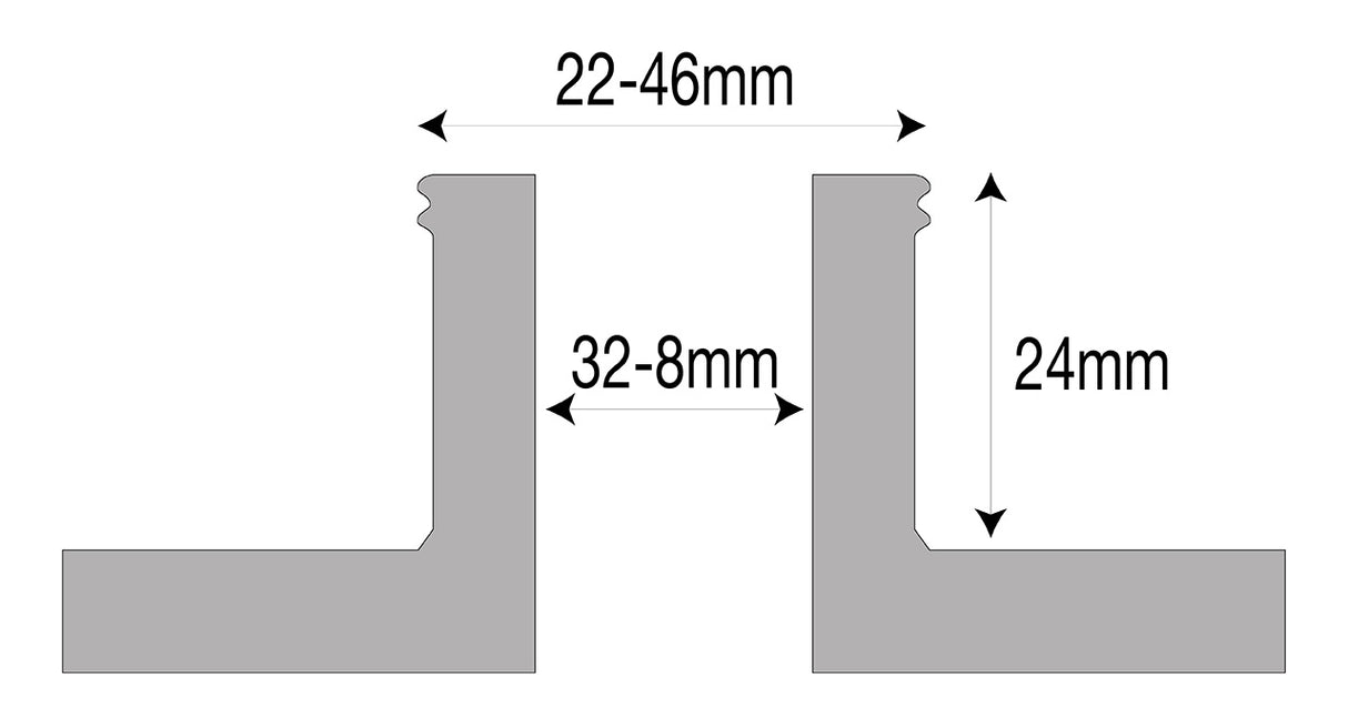 Bernardo Lathe Chuck Pin Jaws for M70 Chuck - 25 mm