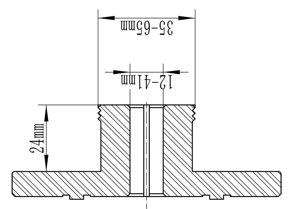 Bernardo Lathe Chuck Pin Jaws M115 - 25 mm