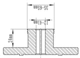 Bernardo Lathe Chuck Pin Jaws M115 - 25 mm