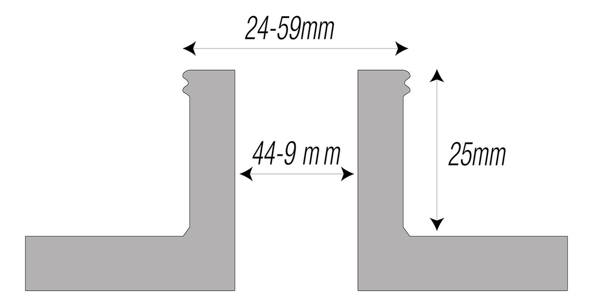 Bernardo Lathe Chuck Pin Jaws for M95 Chuck - 25 mm
