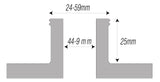 Bernardo Lathe Chuck Pin Jaws for M95 Chuck - 25 mm