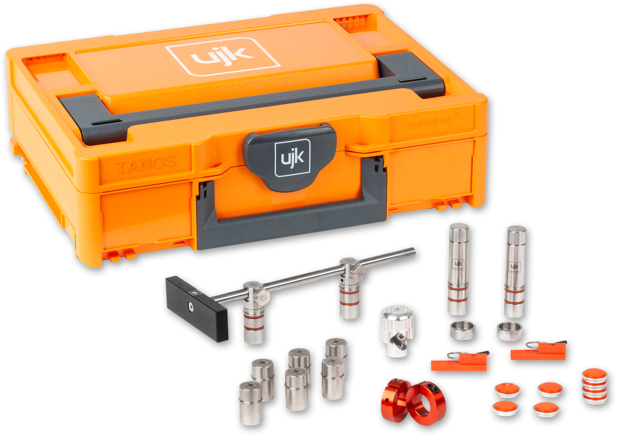 UJK Self-Locking Dog Clamp Accessory Kit in T-LOC Case