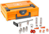 UJK Self-Locking Dog Clamp Accessory Kit in T-LOC Case