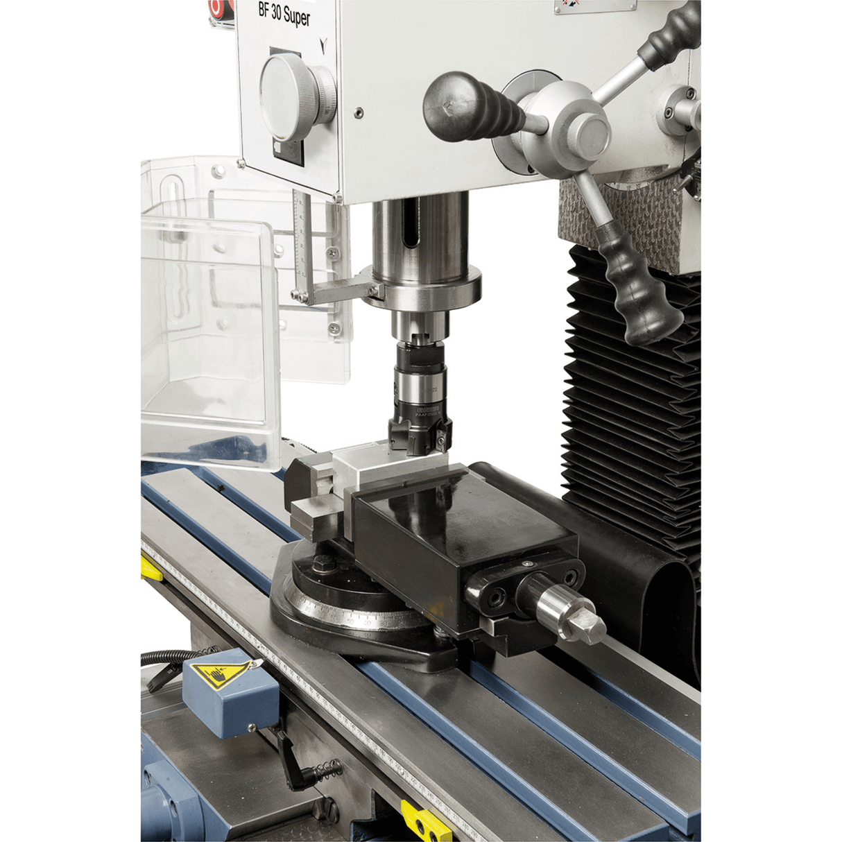 Bernardo BF 30 G drill-milling machine, mechanical gear, 12 speeds 95-2,840 rpm, drilling Ø30 mm