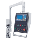 Bernardo UWF 90-1270 Universal Milling Machine – ISO 40, dual spindle, 1,270×280 mm table, 0.85/1.5 kW vertical motor, 3-axis DRO