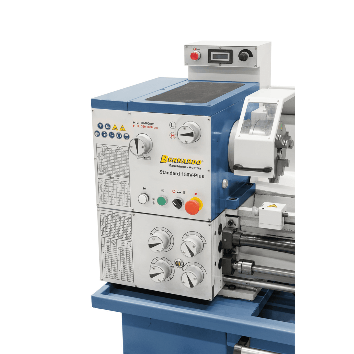 Bernardo Standard 150 V-Plus Lathe with Electronic Speed Control