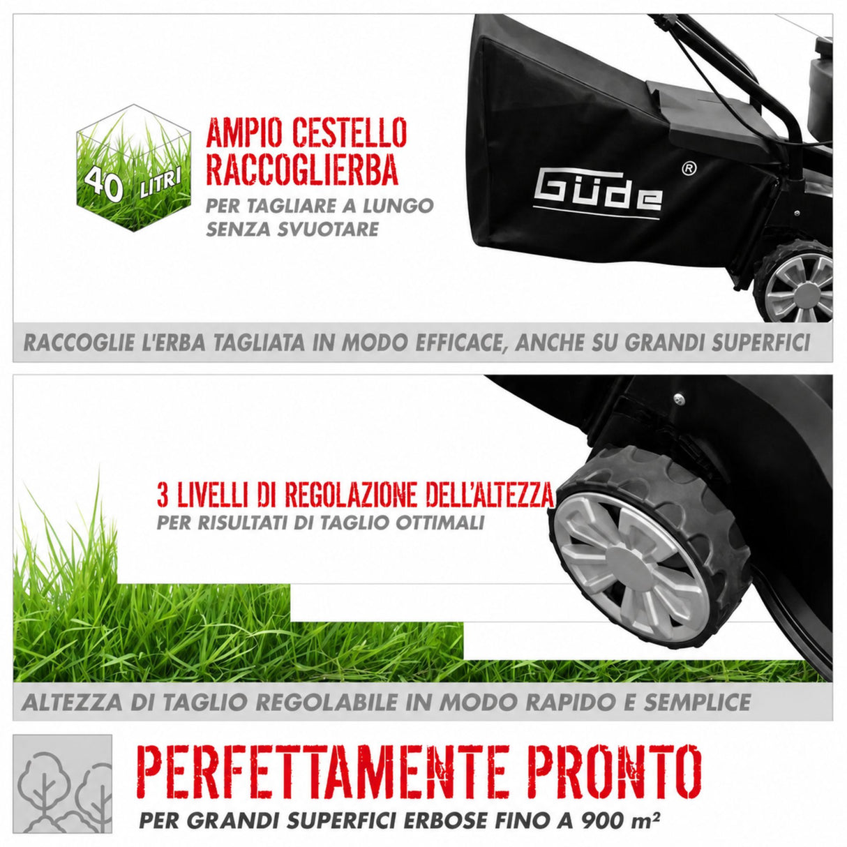 Güde ECO WHEELER 412.2 P Lawn Mower