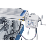 Bernardo UWF 90-1270 Universal Milling Machine with DRO ES-12 H + pneumatic clamping DIN 2080 – table 1,270 × 280 mm, ISO 40, vertical + horizontal spindles, 1.5+2.2 kW motor, 1,300 kg weight