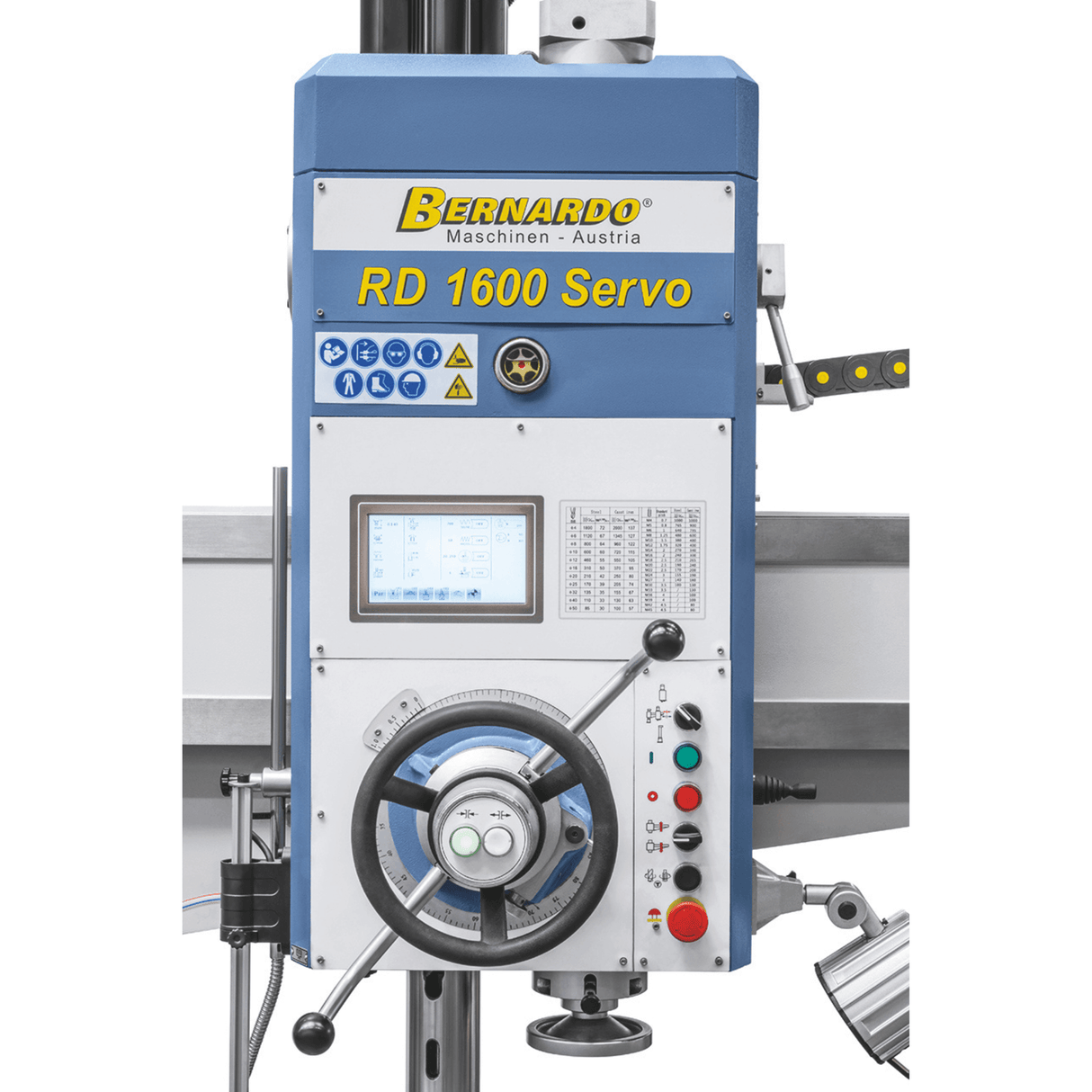 Bernardo radial pillar drill RD 1600 Servo