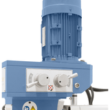 Bernardo UWF 80 E Universal Milling Machine – ISO 40 vertical and horizontal, 3-axis DRO ES-12 H, table 1,000×240 mm tiltable ±45°