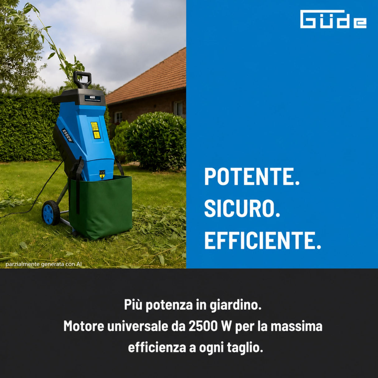 Güde GH 2501 Garden Shredder