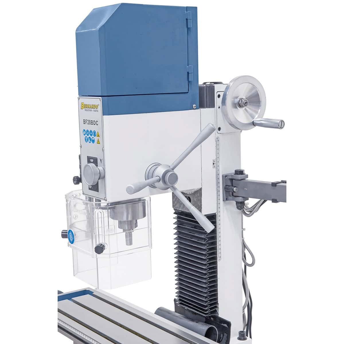 Bernardo BF 28 BDC Mill-Drill with 3-axis DRO ES-12 V, Vario speed 100-3,000 rpm