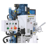 Bernardo FM 50 HSV Drill-Milling Machine 12 Speeds 75-3,200 rpm with Motorized Headstock Lift and 3-Axis DRO