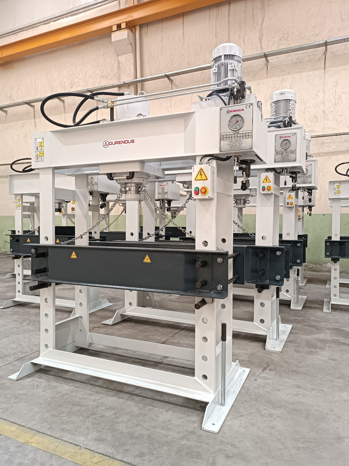 Durendus DW Series Sheet Metal Press 100 Ton Hydraulic Press with Sliding Cylinder