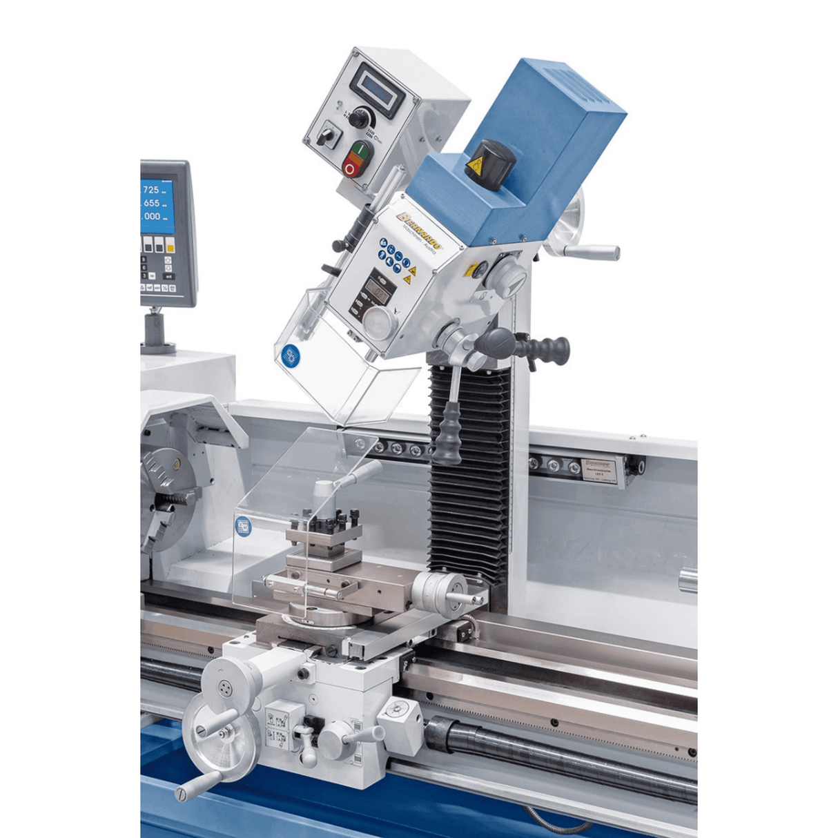Bernardo Proficenter 900 Vario Metal Lathe / 230 V with DRO