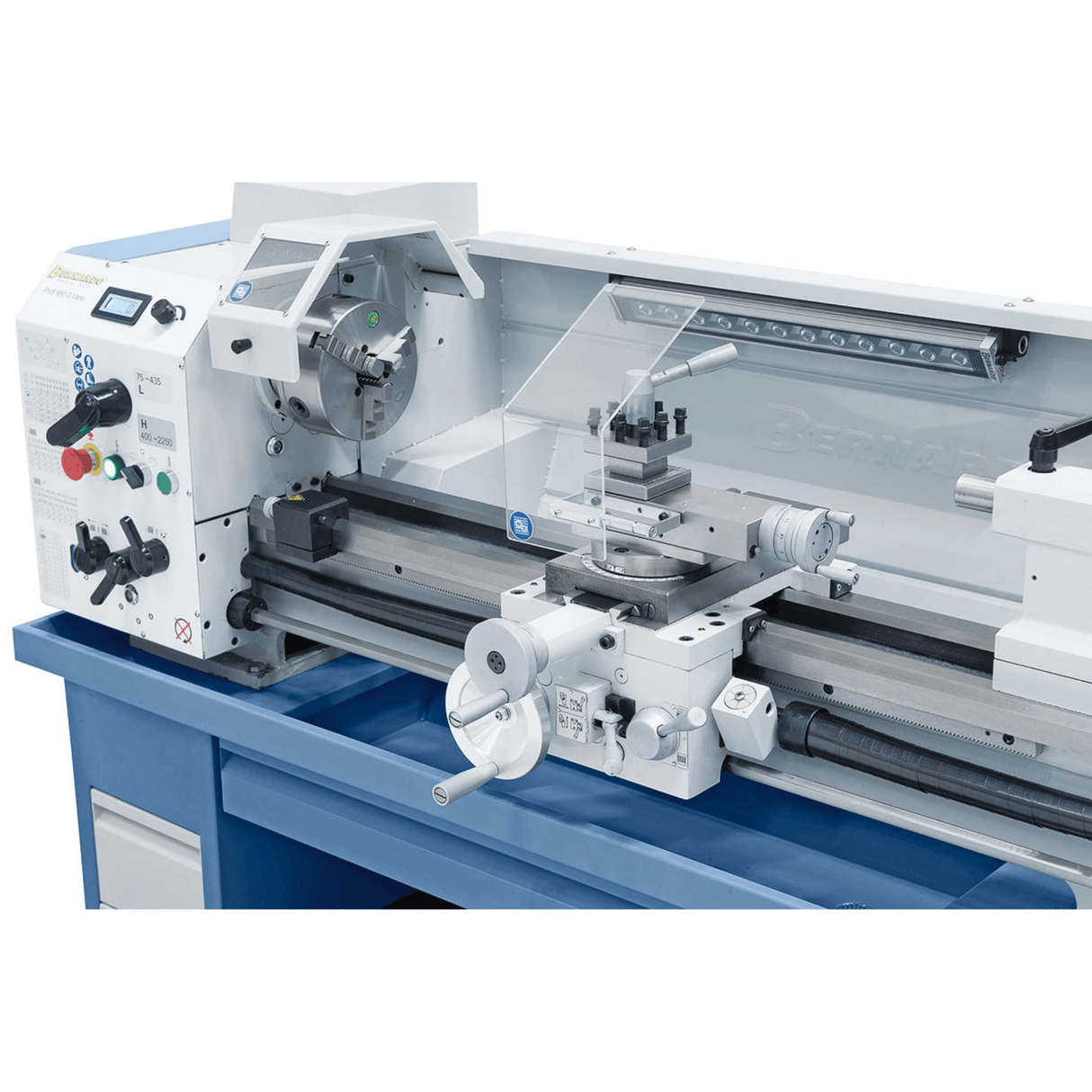 Lathe Bernardo Profi 880 G Vario / 400 V – Powerful and precise