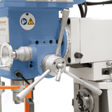 Bernardo UWF 80 E Universal Milling Machine – ISO 40 vertical and horizontal, 3-axis DRO ES-12 H, table 1,000×240 mm tiltable ±45°