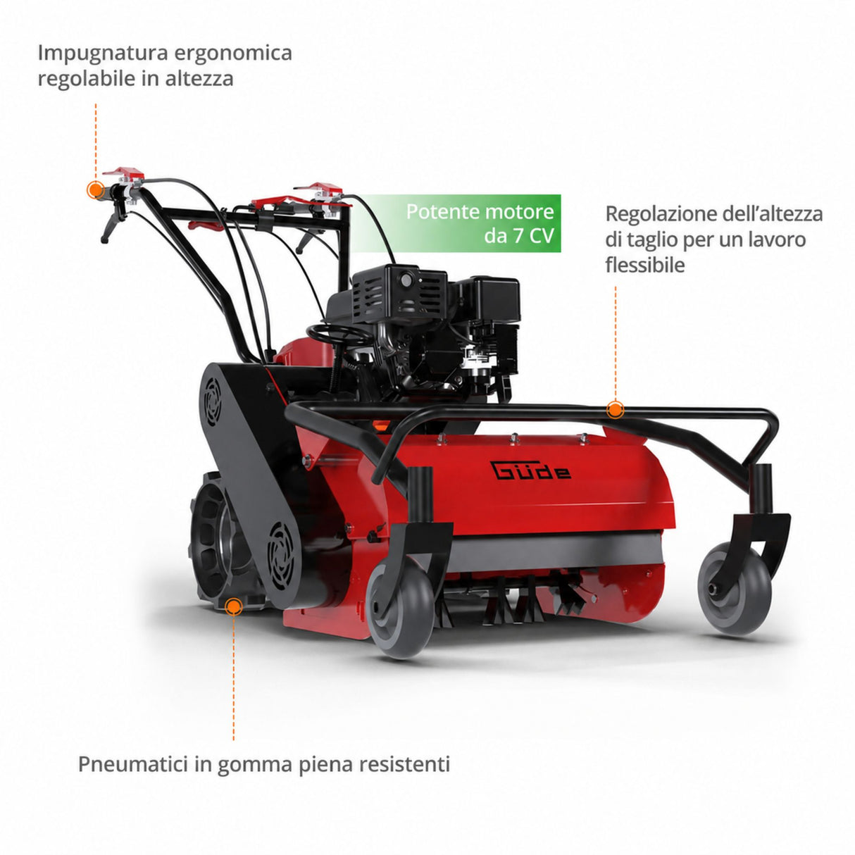 Güde GSM 500 Flail Mower