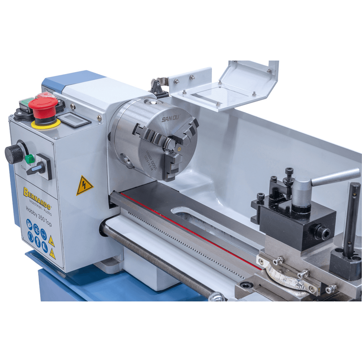 Bernardo Hobby 350 Top Metal Lathe Compact 230 V
