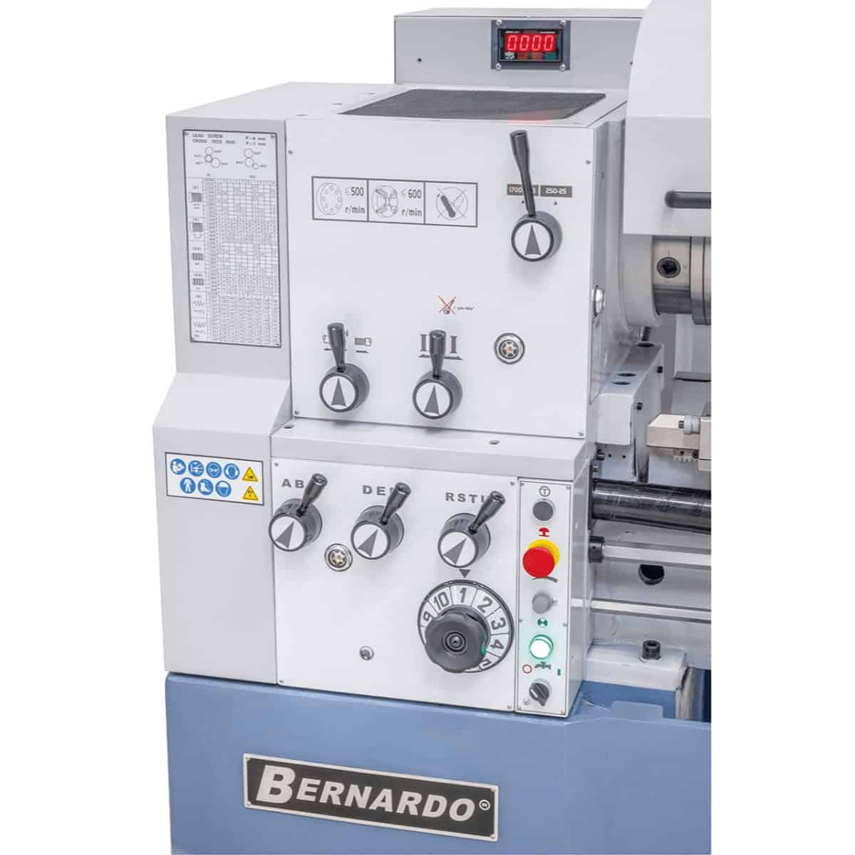 Bernardo Metal Lathe Solid 460 x 1000 Pro Vario