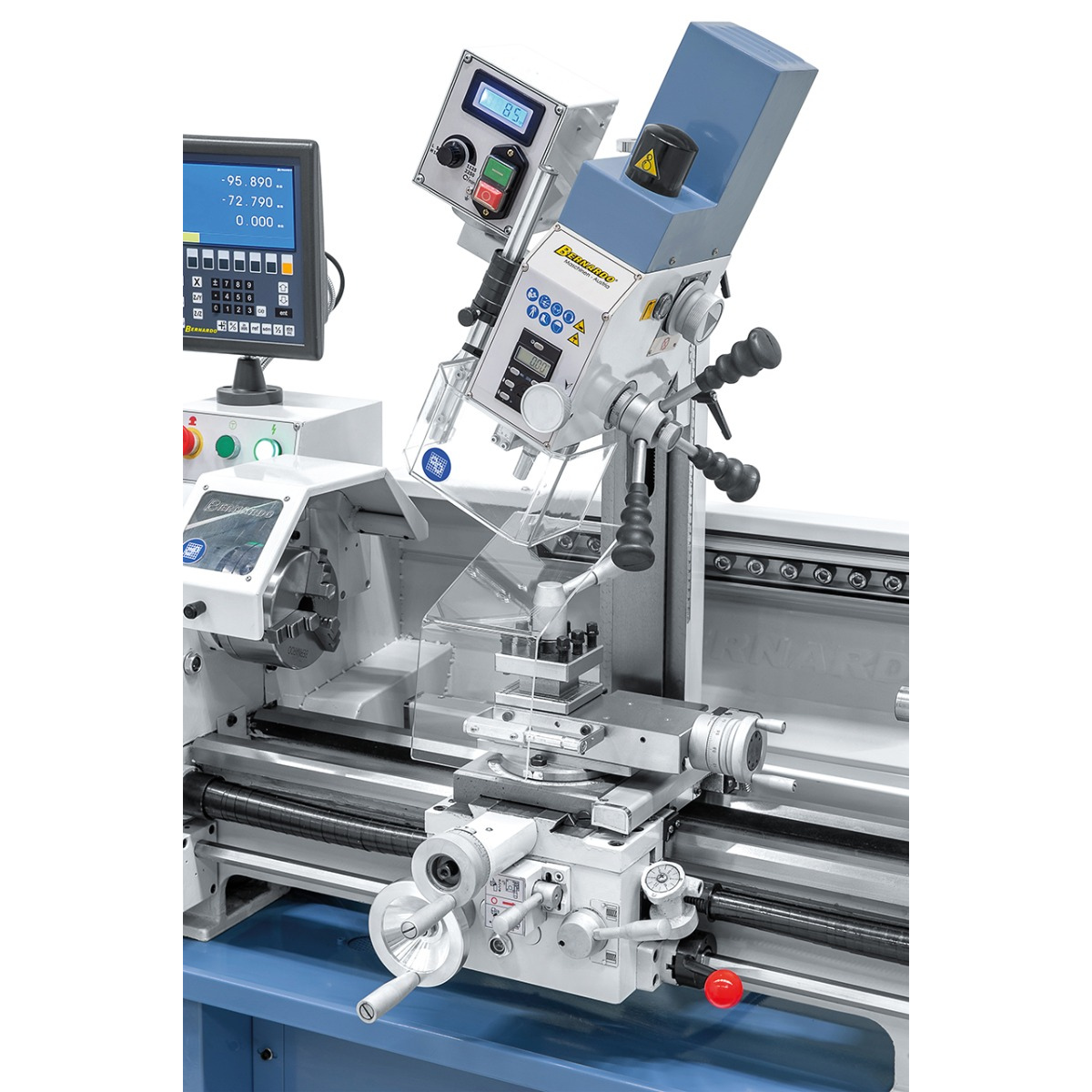 Bernardo Proficenter 650 G Metal Lathe Milling Machine with 2-Axis DRO