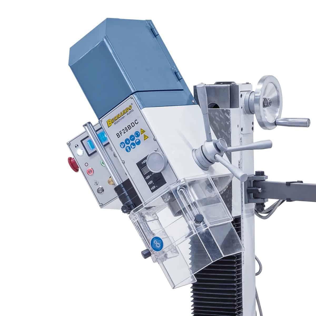 Bernardo BF 28 BDC Mill-Drill with 3-axis DRO ES-12 V, Vario speed 100-3,000 rpm