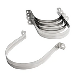 IGM Stainless Steel Brackets for 100 mm Pipe, Set of 5 Pieces