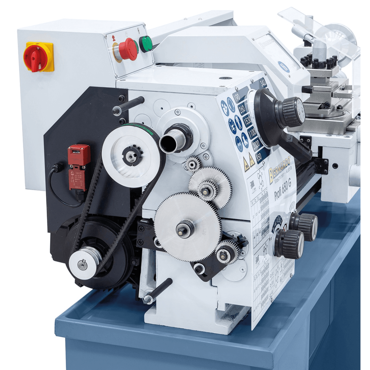 Lathe Bernardo Profi 650 G / 230 V – Compact and reliable