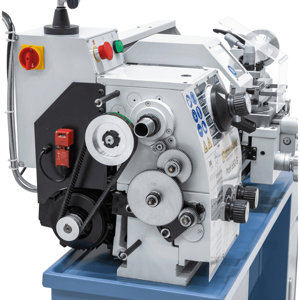 Lathe Bernardo Profi 650 G / 230 V with 2-axis DRO