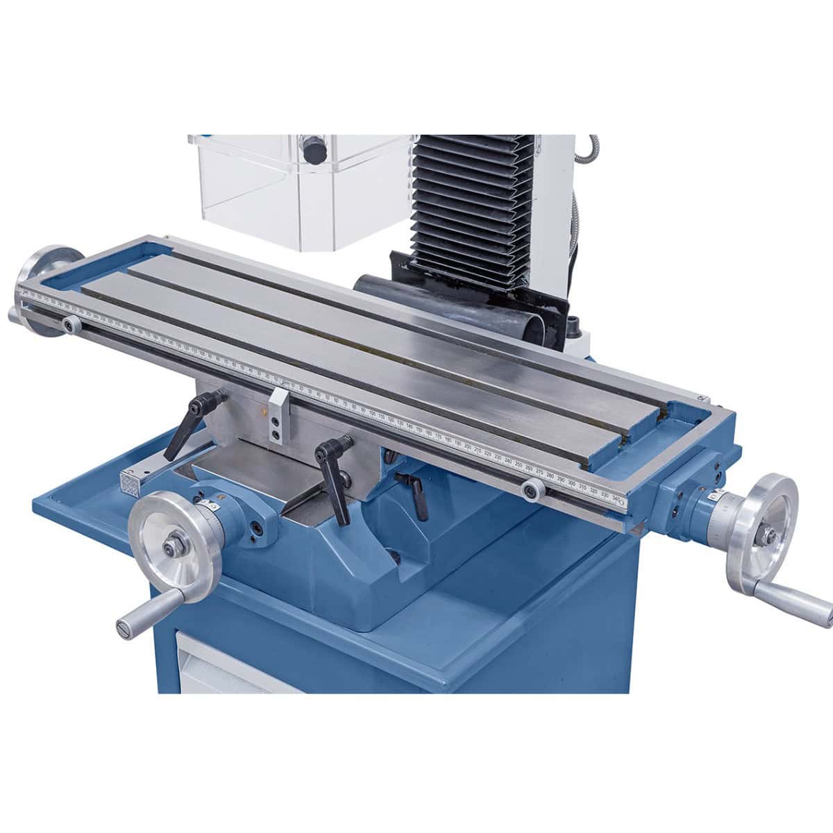 Bernardo BF 28 BDC Mill-Drill with 3-axis DRO ES-12 V, Vario speed 100-3,000 rpm