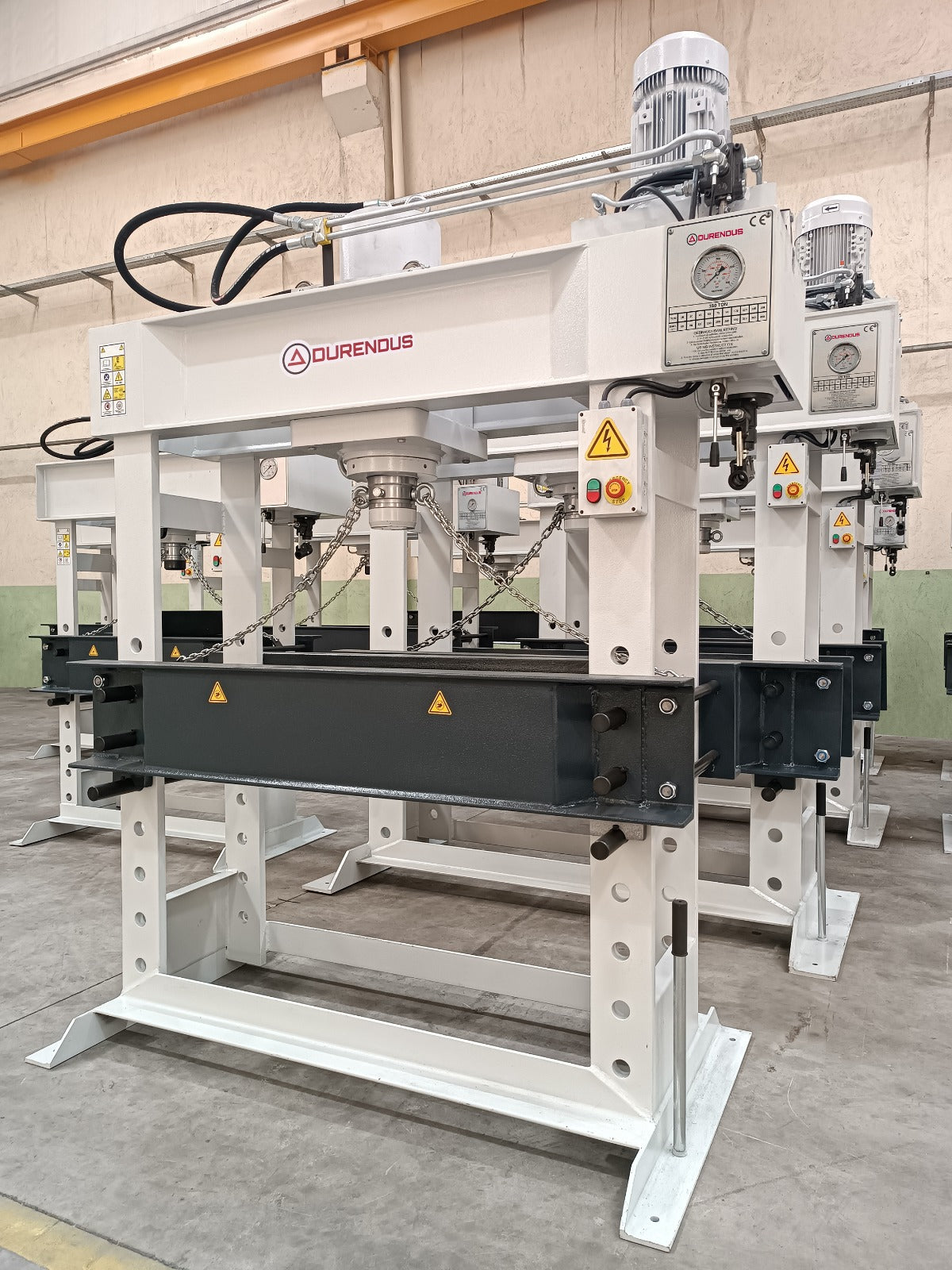 Durendus DW Series Sheet Metal Press 150 Ton Hydraulic Press with Sliding Cylinder