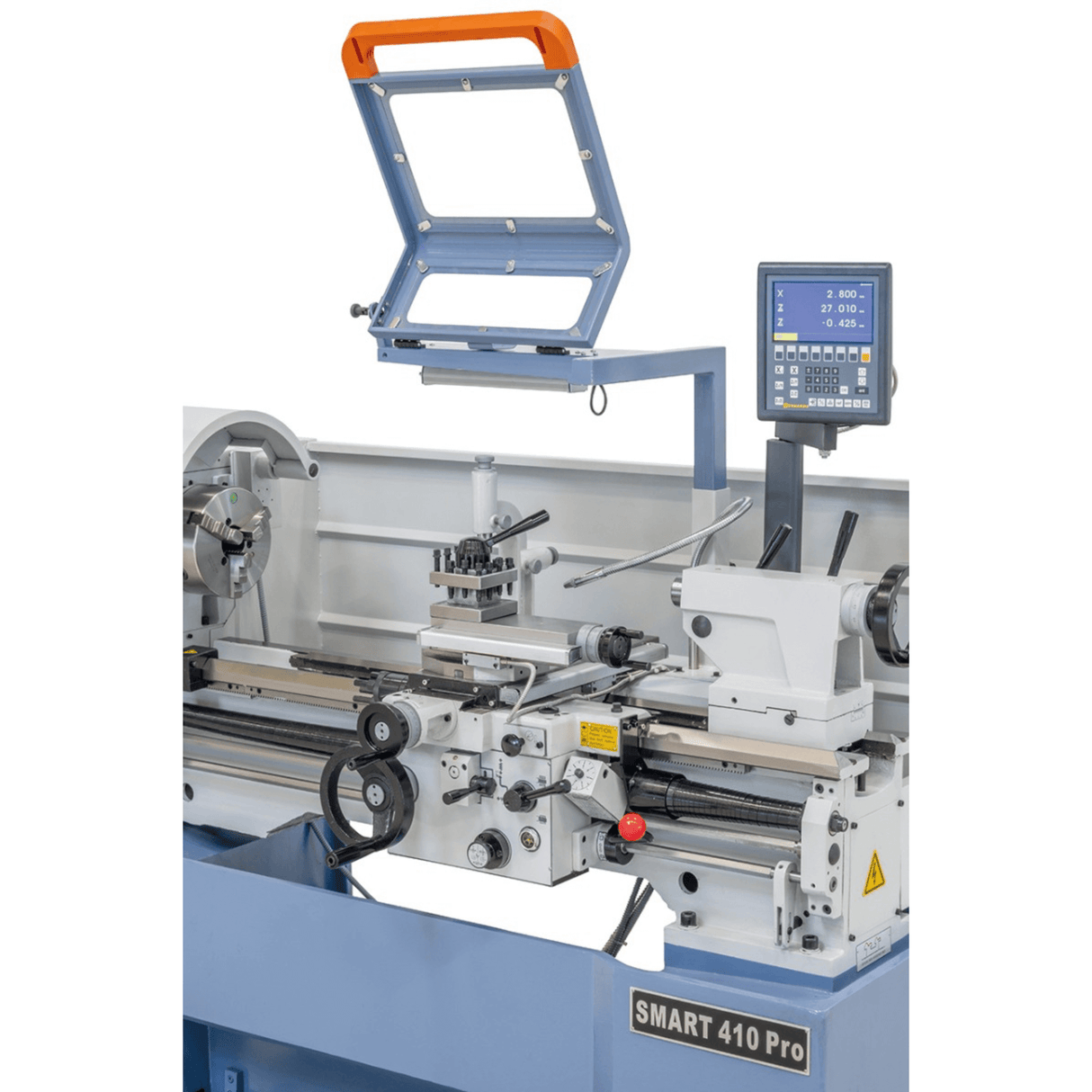 Bernardo parallel metal lathe Smart 410 x 1000 Pro with 3-axis DRO