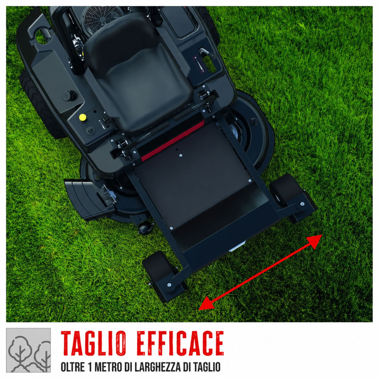 Güde GZT 1070 ride-on lawn mower