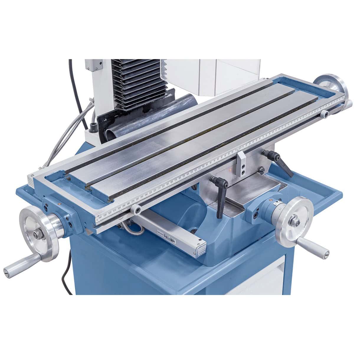 Bernardo BF 28 BDC Mill-Drill with 3-axis DRO ES-12 V, Vario speed 100-3,000 rpm