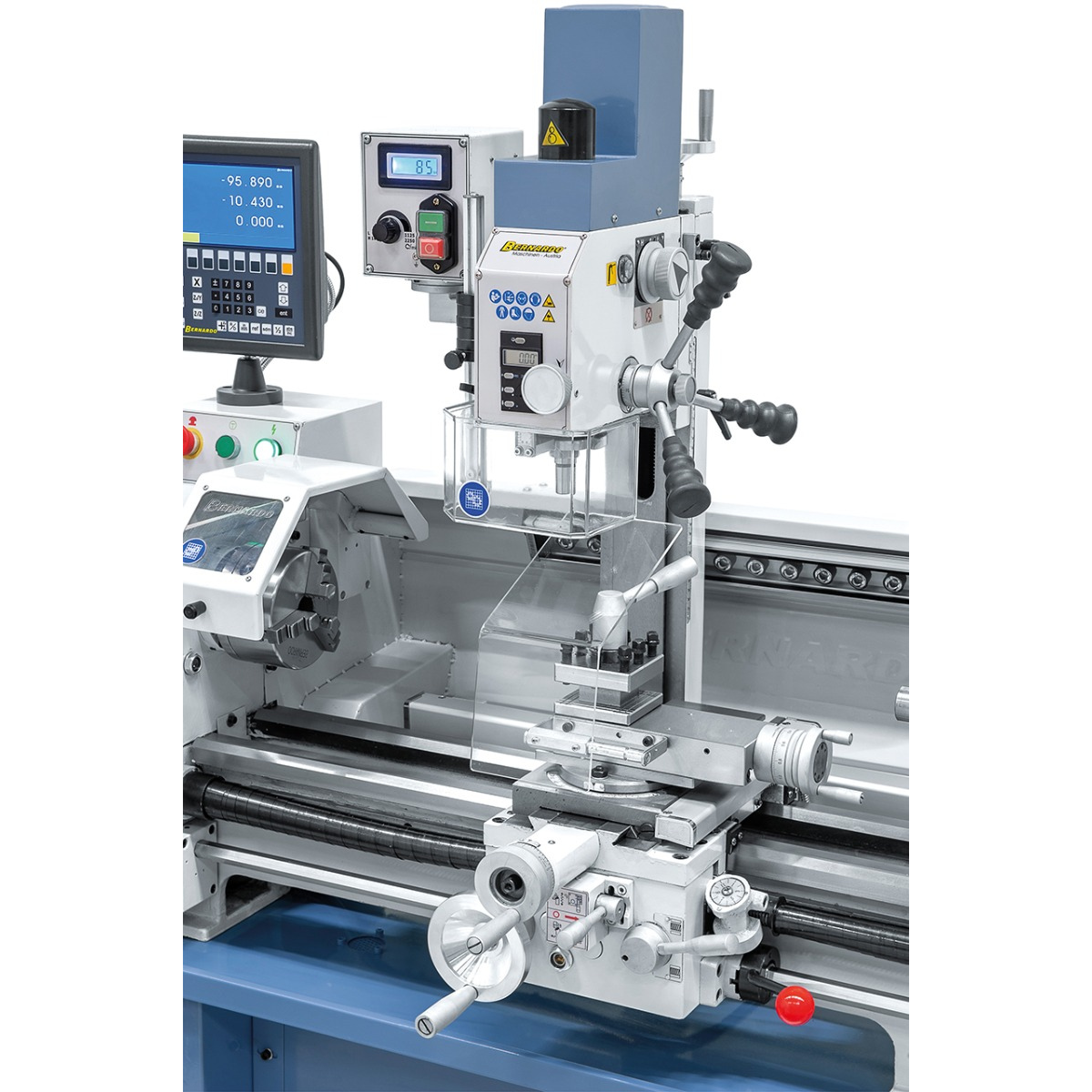Bernardo Proficenter 650 G Metal Lathe Milling Machine with 2-Axis DRO