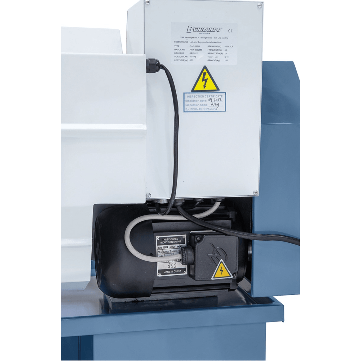Lathe Bernardo Profi 650 G / 400 V – Robust and precise
