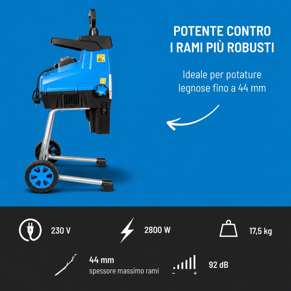 Güde GH 2801 SILENT Quiet Garden Shredder