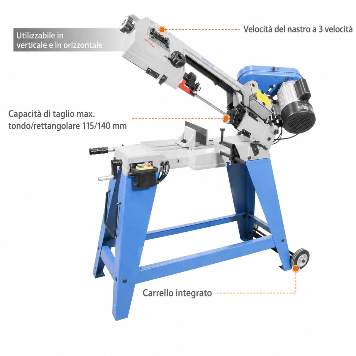 Güde Metal Bandsaw MBS 116